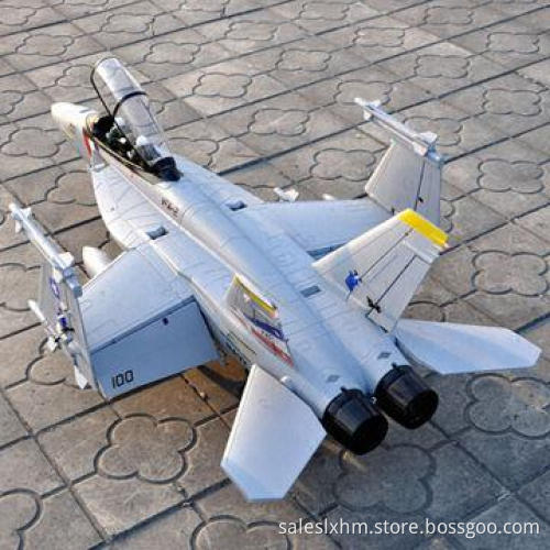 F18 RC Electric Aeroplane, Hornet Strike Fighter, Twin 70mm EDF, CE-certified